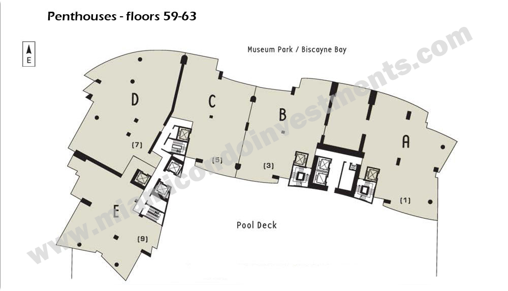 900 Biscayne Floor Plans Floor Roma